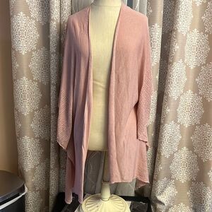 Fashion to Figure Pink Cardigan - Size Large